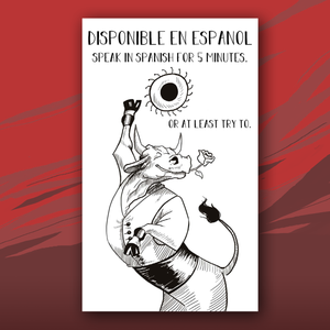 Disponsible En Espanol card