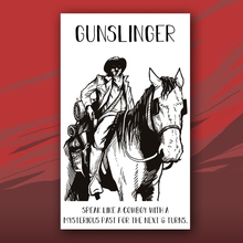 Load image into Gallery viewer, Gunslinger card