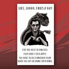 Load image into Gallery viewer, Life, Uh, Finds A Way card