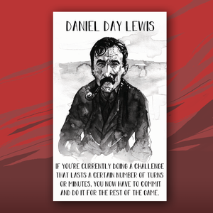 Daniel Day Lewis card