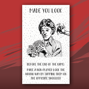 Made You Look card